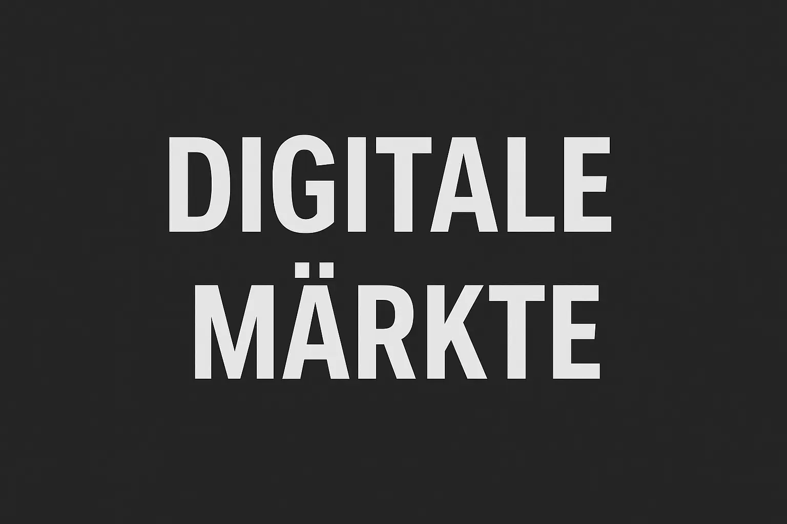 Digitale Märkte - International SEO & Market Intelligence
