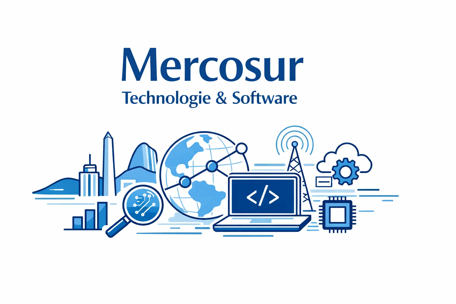 Technologie, Software und digitale Infrastruktur im Mercosur