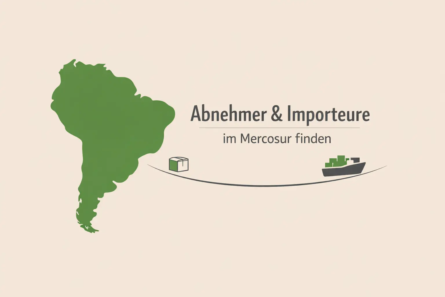 Abnehmer und Importeure im Mercosur finden — Marcus A. Volz, VolzMarketing