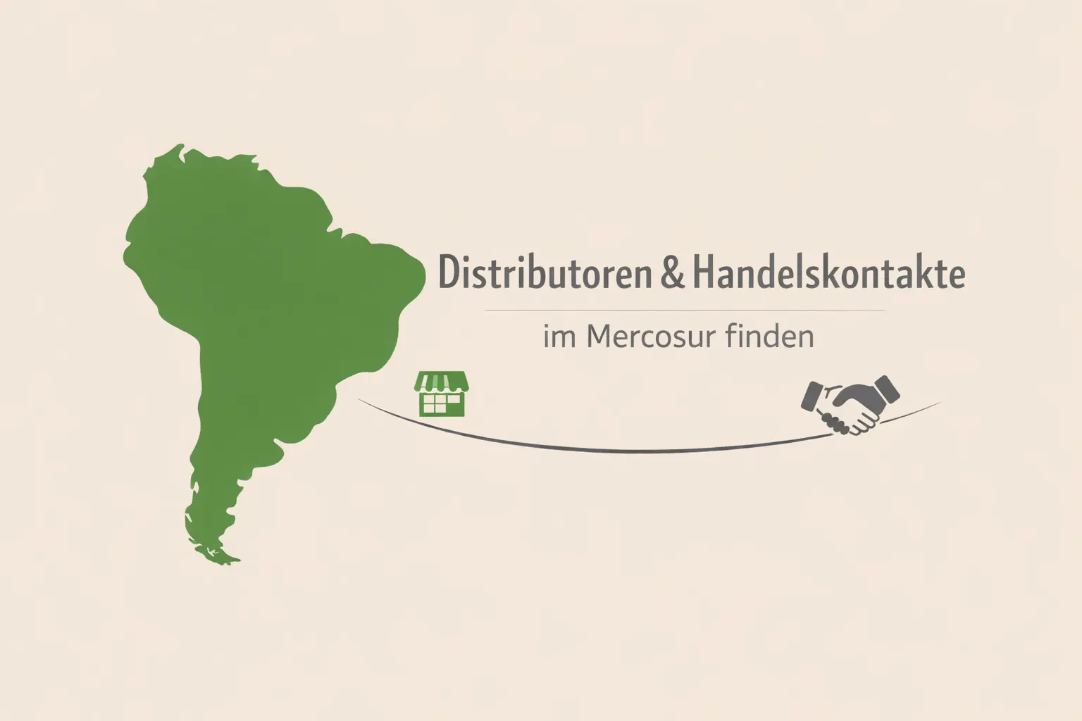 Distributoren und Handelskontakte im Mercosur finden — Marcus A. Volz, VolzMarketing