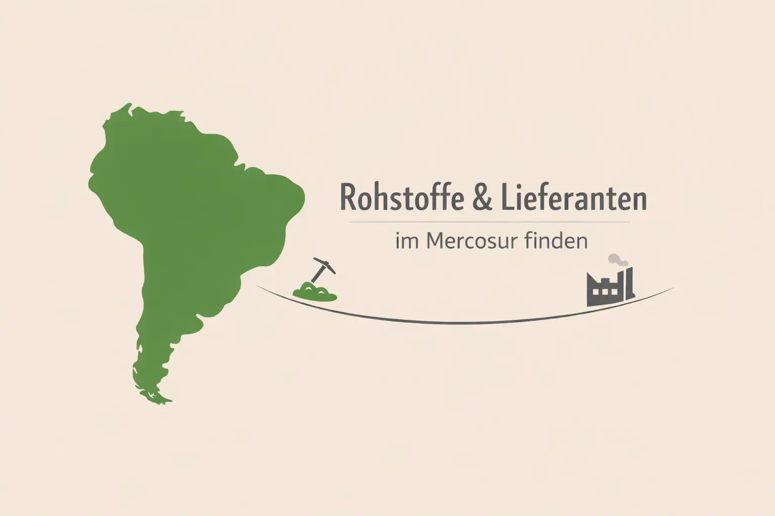 Rohstoffe und Lieferanten im Mercosur finden — Marcus A. Volz, VolzMarketing