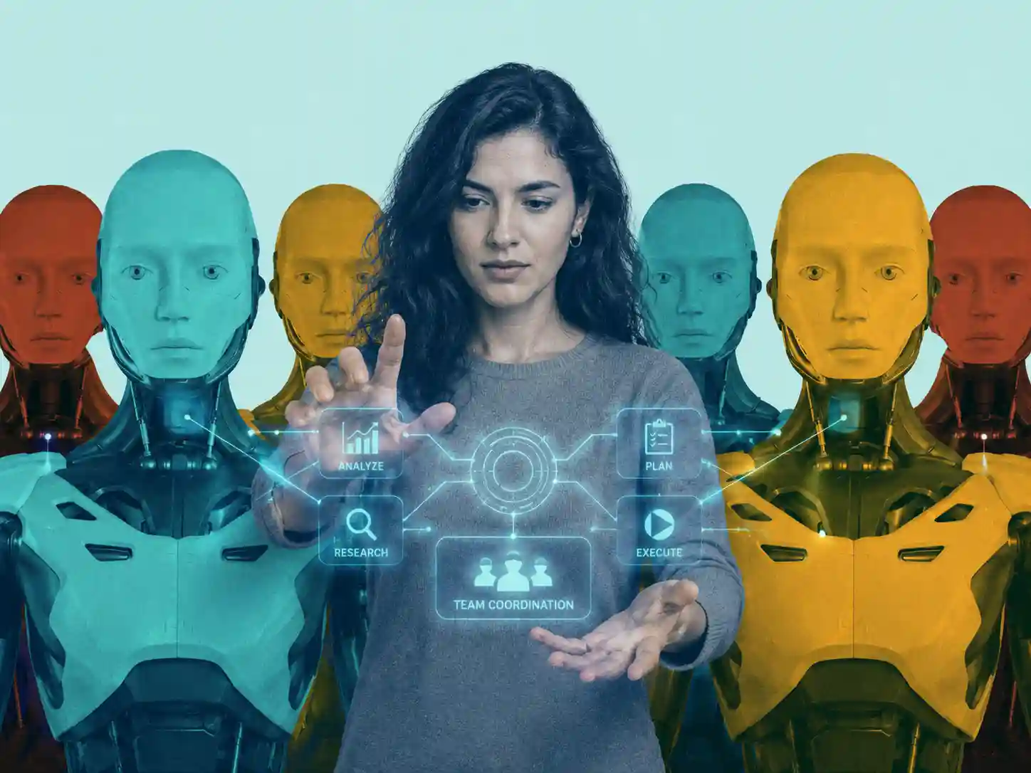 Agentes de IA en empresas con supervisión humana y responsabilidad empresarial