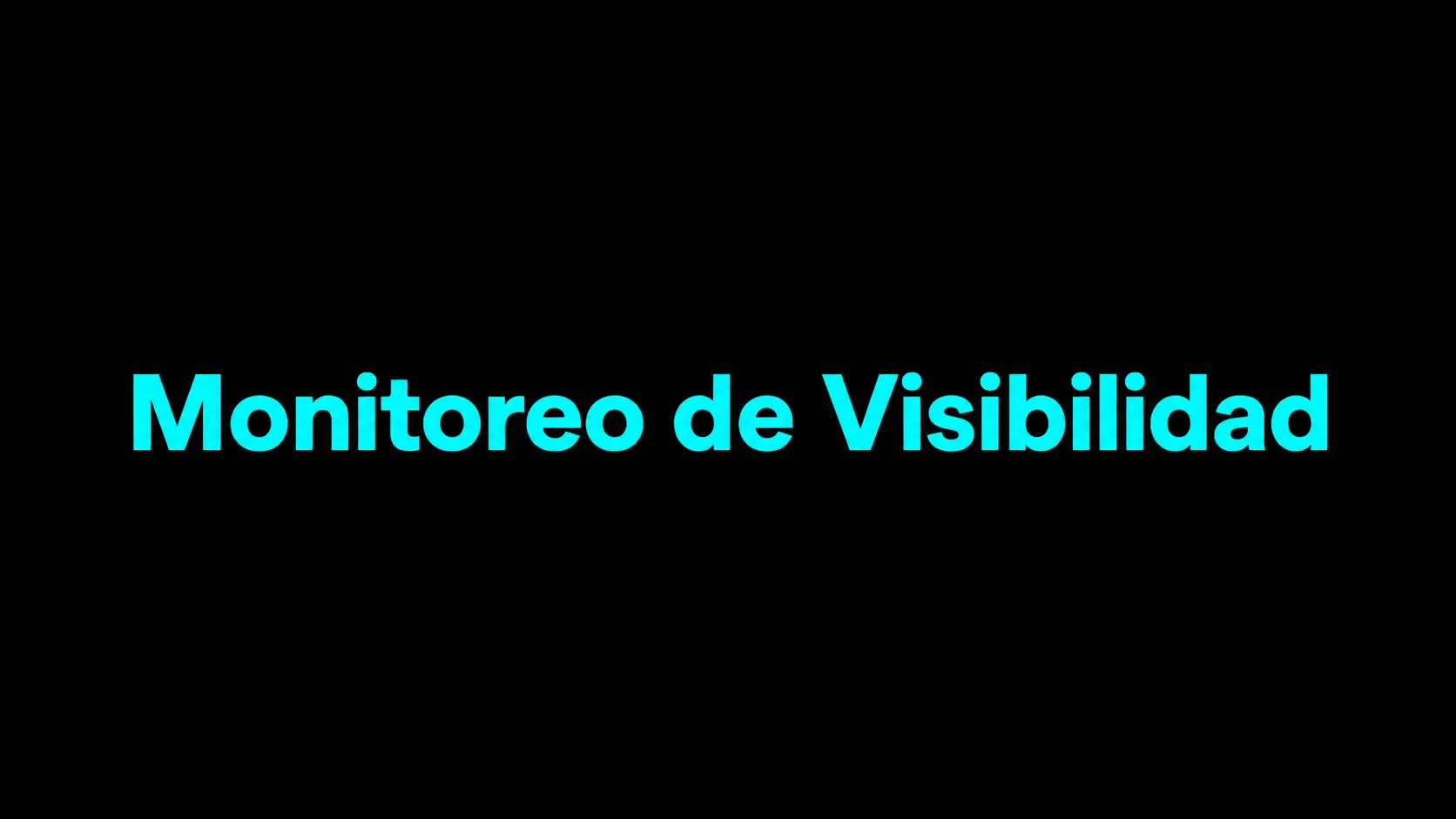 Monitoreo de visibilidad B2B internacional